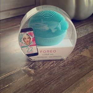 FOREO facial cleansing brush.